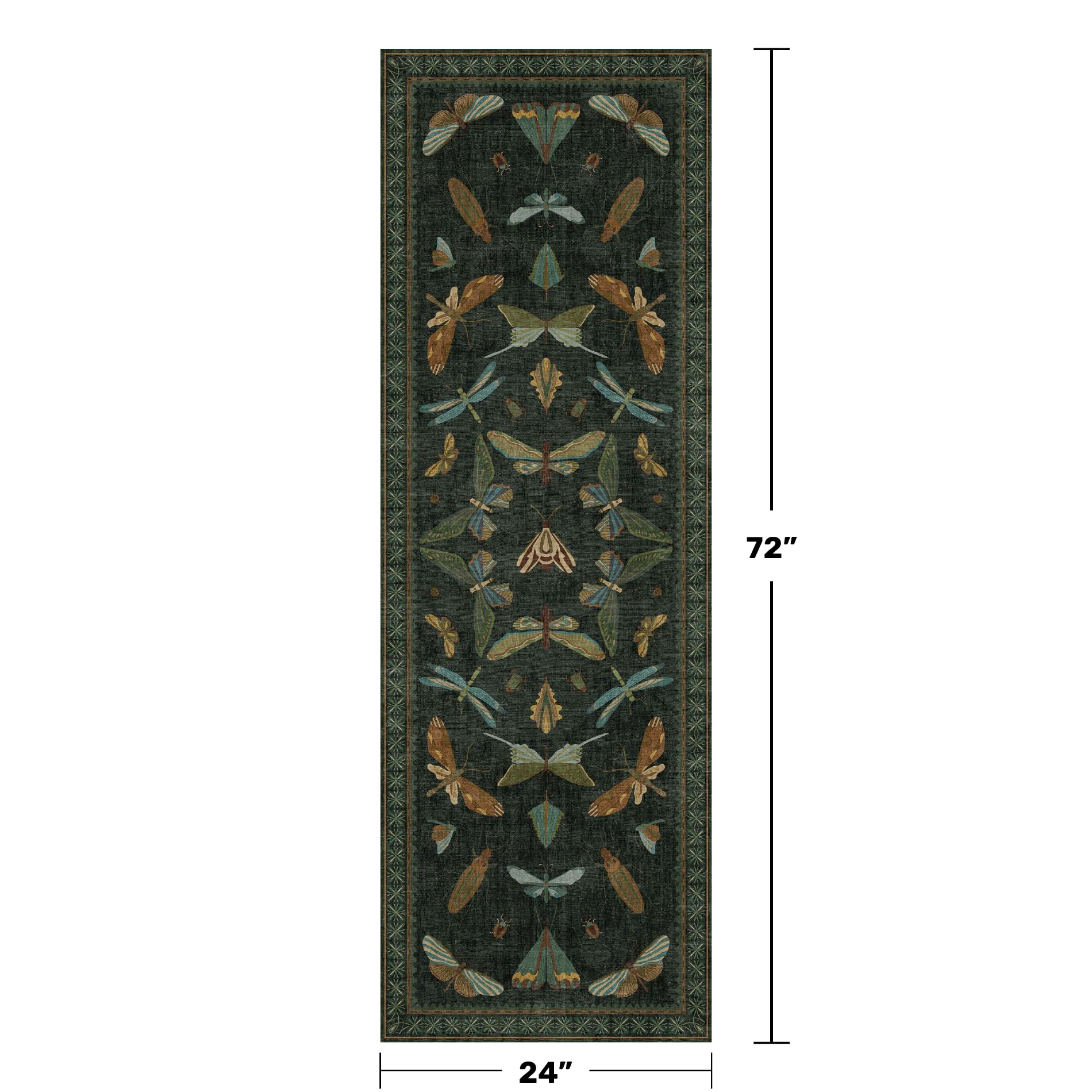 Hazo Haus stain-resistant runner rug for kitchen spills and messes.