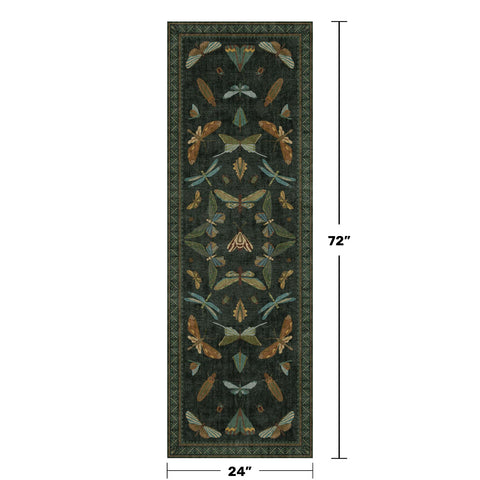 Hazo Haus stain-resistant runner rug for kitchen spills and messes.