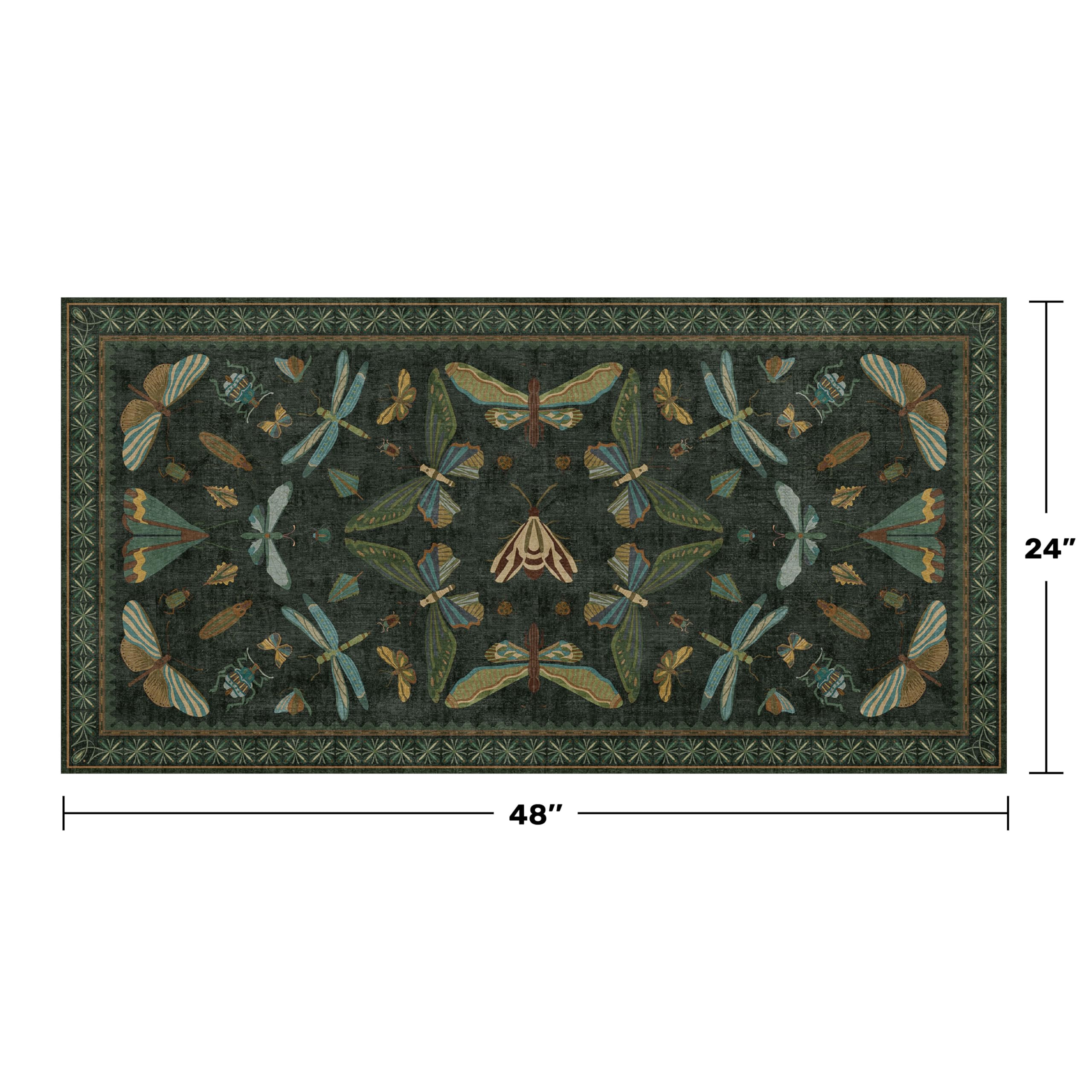 Hazo Haus textured backing rug offers secure grip on tile and wood floors