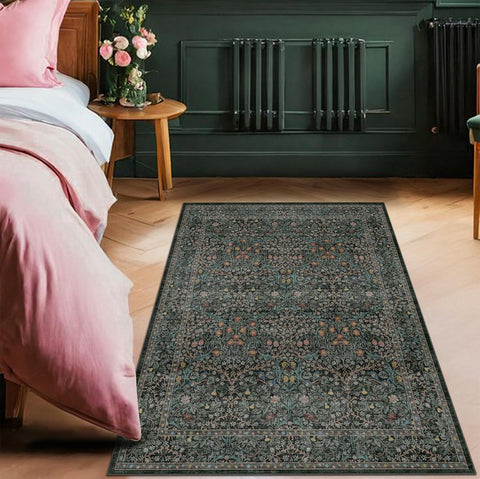 Hazo Haus front door rug provides non-slip stability and welcome.
