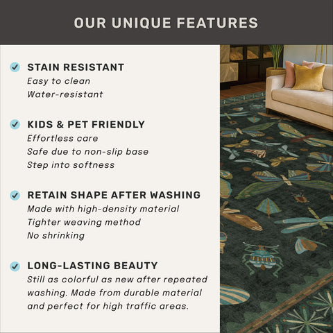 Hazo Haus vintage floral edge detail enhances cottage decor.
