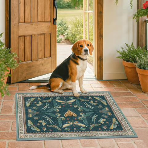 Hazo Haus vintage scalloped border enhances handcrafted vibe in living spaces.