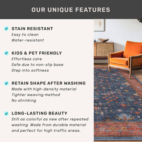 Hazo Haus 2x4 rug arrives creased and relaxes after rolling out for care.