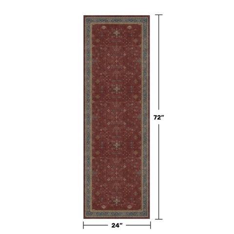 Hazo Haus washable 2x6 runner for easy deep cleaning after meals.