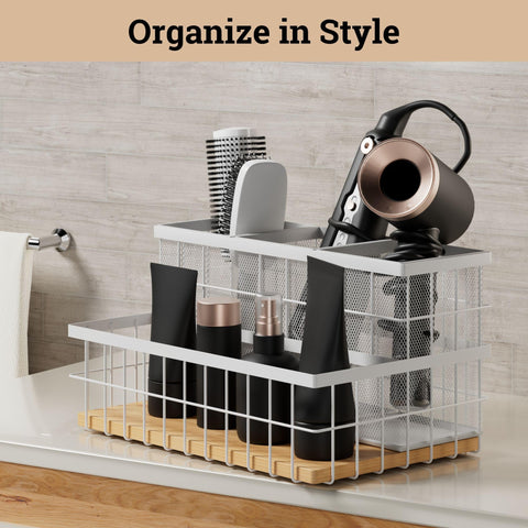 HB Design Co removable baskets allow easy cleaning and flexibility.