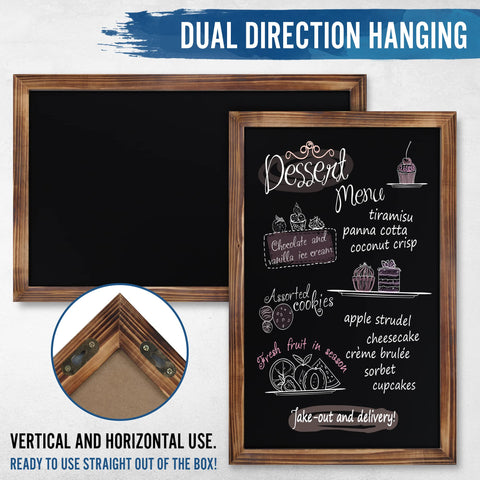 HBCY Creations board mounted horizontal or vertical on wall