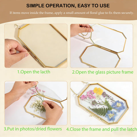 HBLEDOT heart shaped pressed flower frame capturing precious keepsakes