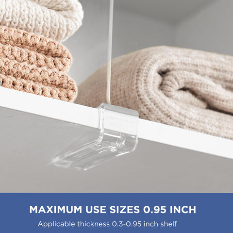 HBlife multi-function shelf divider works in pantry and shelves for versatile storage