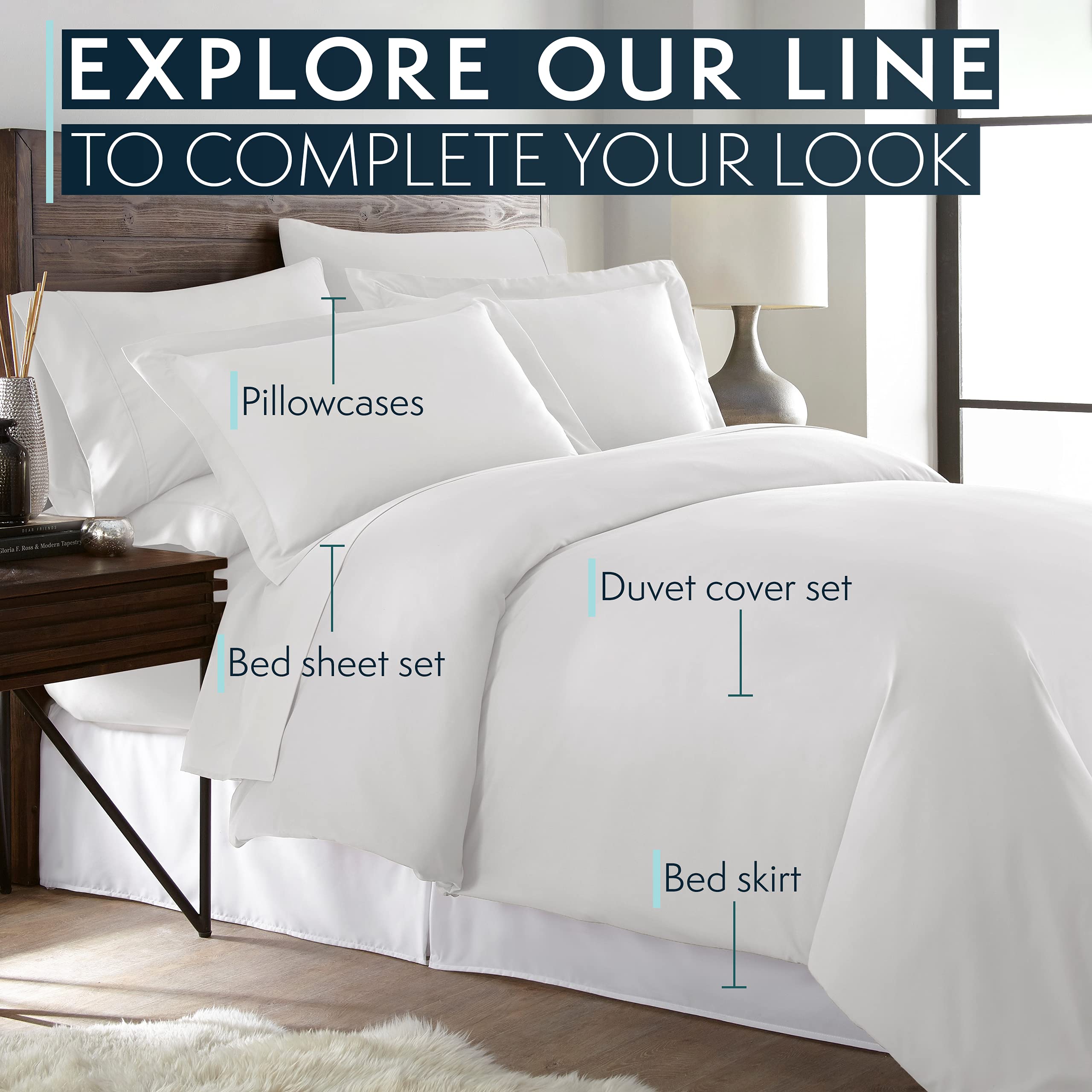 HC Collection hypoallergenic finish keeps skin comfort during sleep
