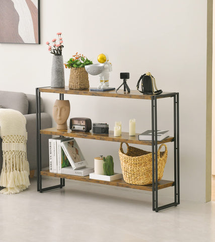HCHQHS 3-tier shelf blends rustic charm with modern practicality