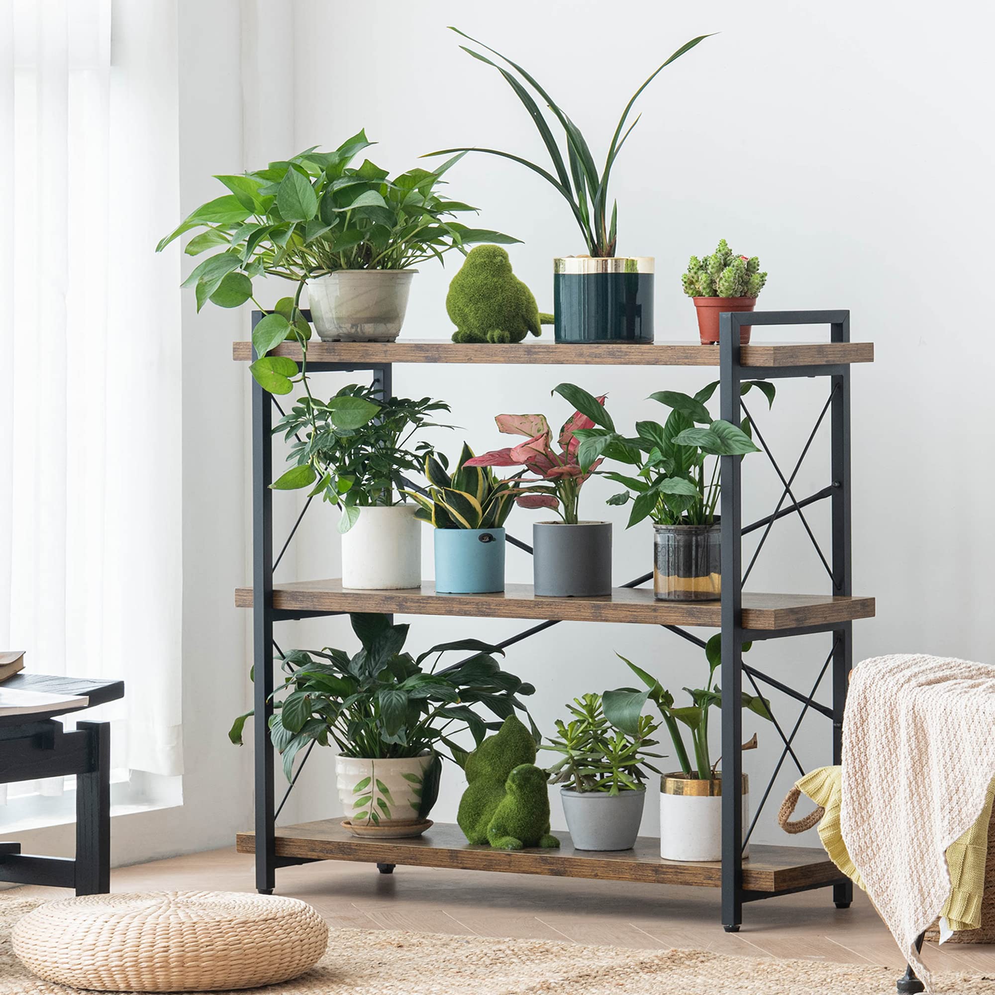 HCHQHS Bookshelf living room setup for practical organization and display