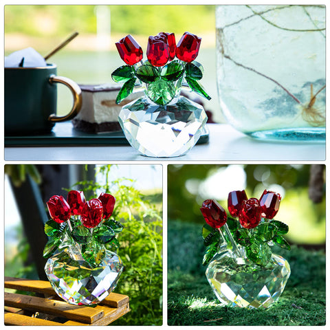 H&D HYALINE & DORA red rose gift box ready for gifting