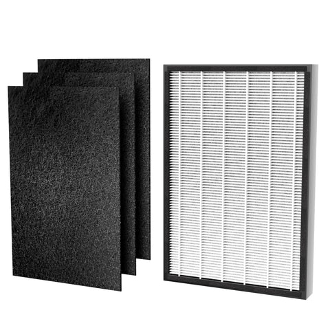 HEAPETS MPHELW-P339 pre-filter attached captures pet hair and reduces airborne fibers
