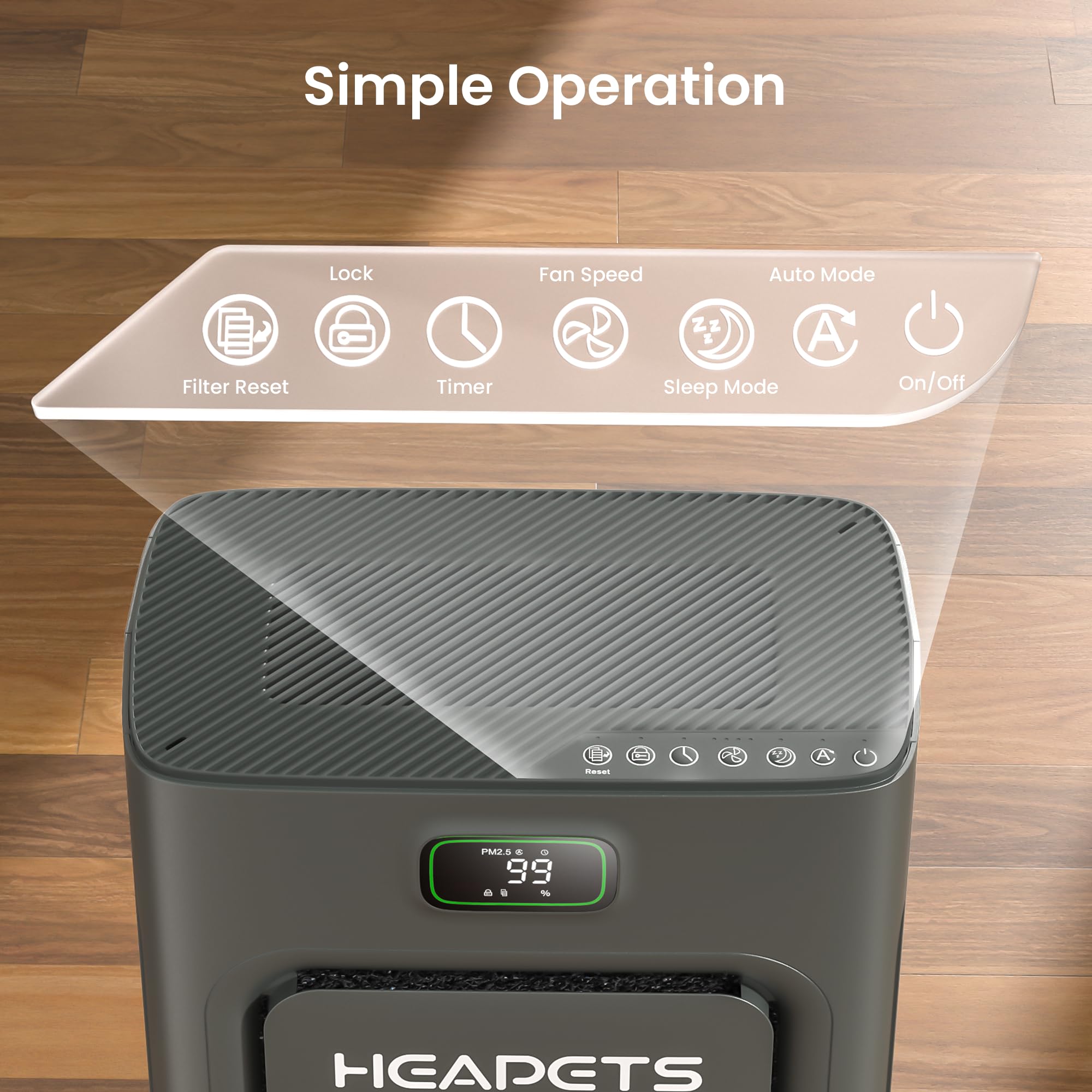 HEAPETS P358 certifications and warranty information.