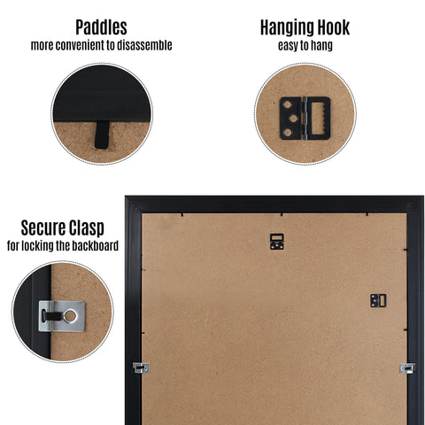 HEART ART easy-install with preinstalled hardware for quick hanging.