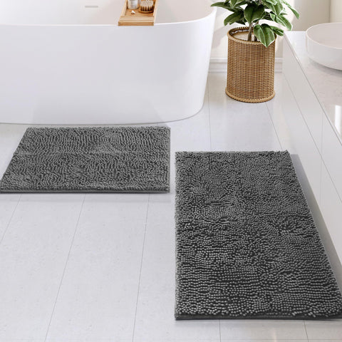 Hearth & Harbor plush chenille 20x32 rug delivers comforting warmth and fast moisture evaporation.