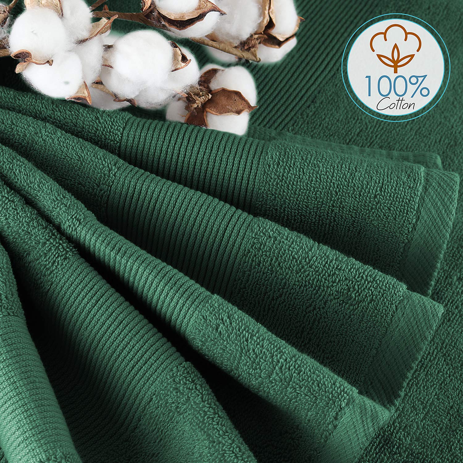 Hearth & Harbor combed cotton close-up for softness and durability.
