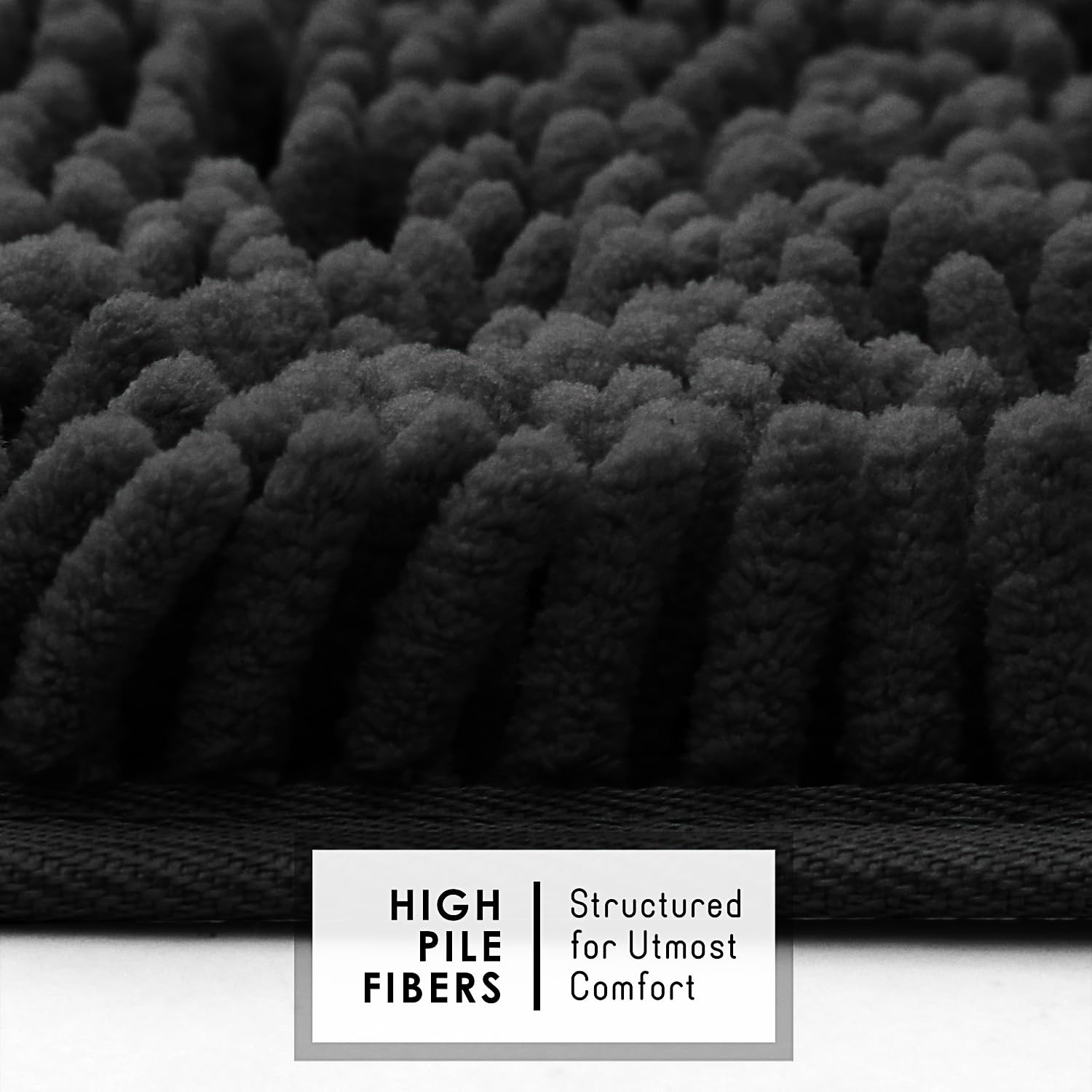 Hearth & Harbor medium 20x32 rug provides ample coverage in larger baths