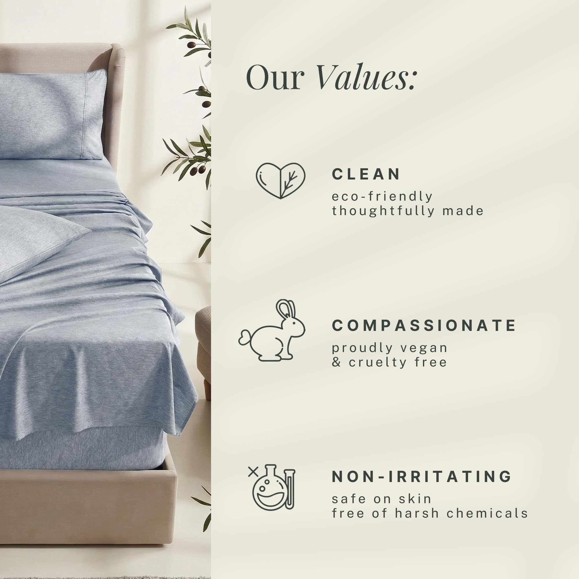 Hearth & Harbor deep-pocket design suits deep mattresses without tugging.