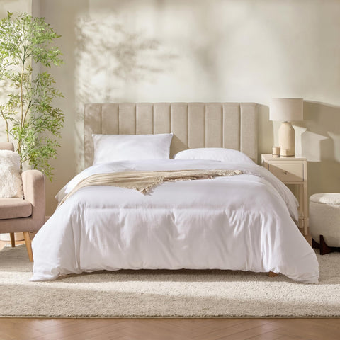 Hearth & Harbor modern boho-inspired headboard suits contemporary bedrooms.