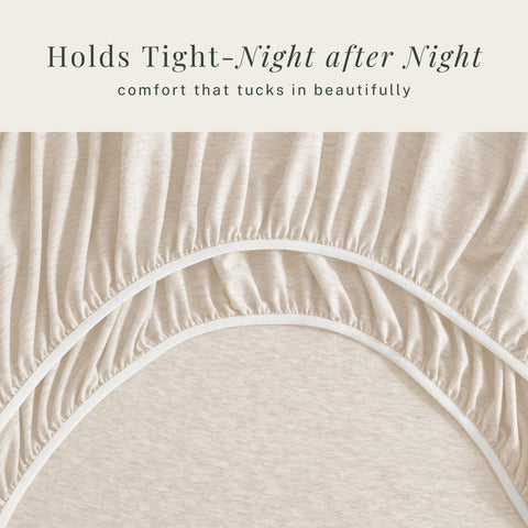 Hearth & Harbor microfiber sheets with double-brushed softness for a luxurious feel.