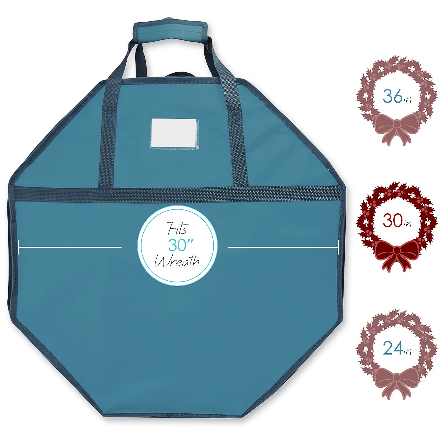 Dust and moisture protection for Hearth & Harbor wreath storage box