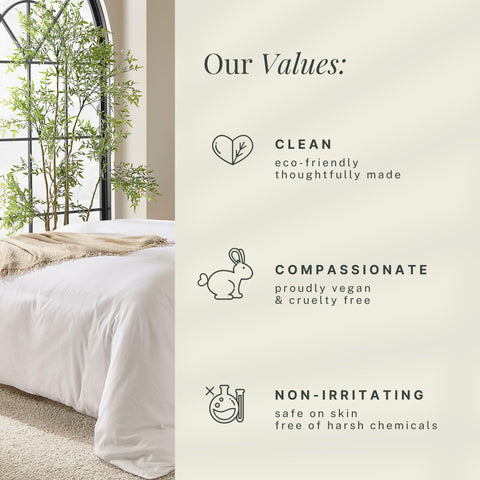 Hearth & Harbor easy-install headboard offers a floating aesthetic with simple mounting.