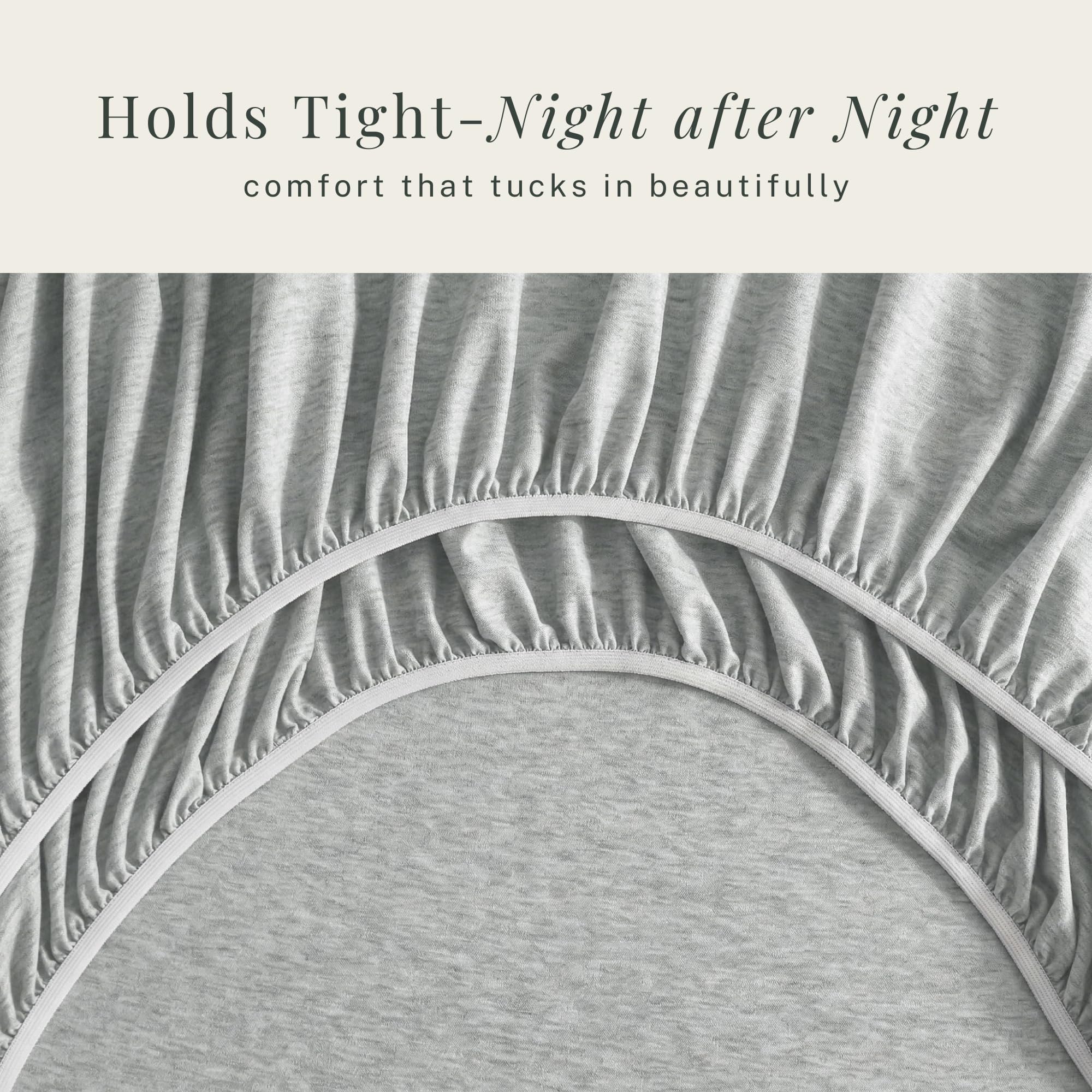 Hearth & Harbor microfiber sheets with double brushing for nightly softness