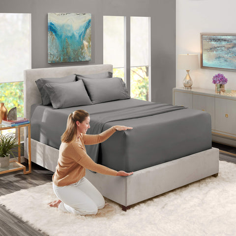 Hearth & Harbor pillow cases four-pack ready for soft, comfortable sleep