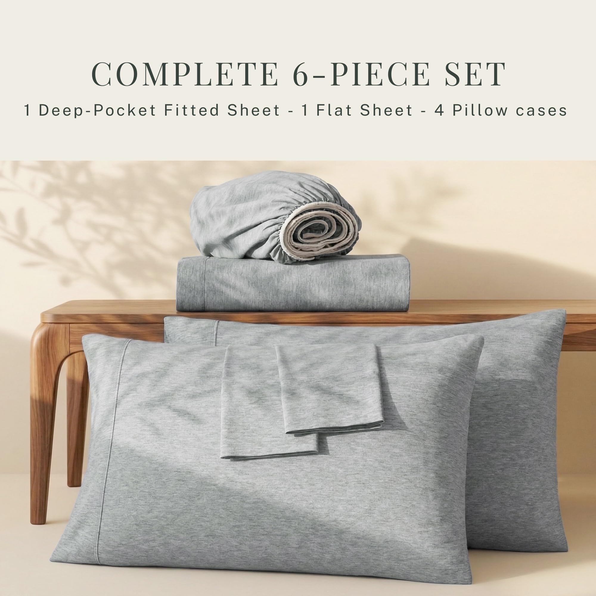 Hearth & Harbor sheets resist pilling and fading for lasting color