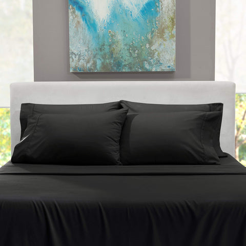 Hearth & Harbor easy-care sheets machine-washable and quick to dry