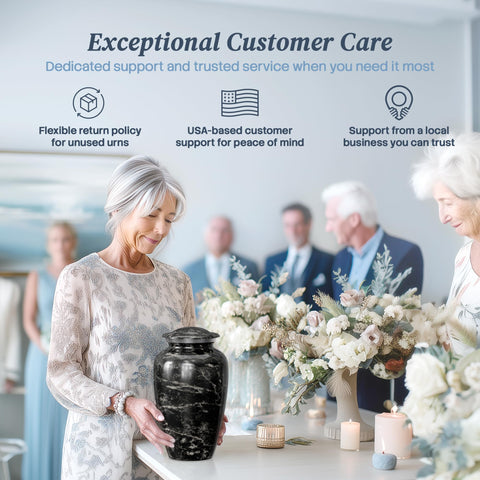 Hearthy Home large-urn for ashes, ceremonial display and remembrance.