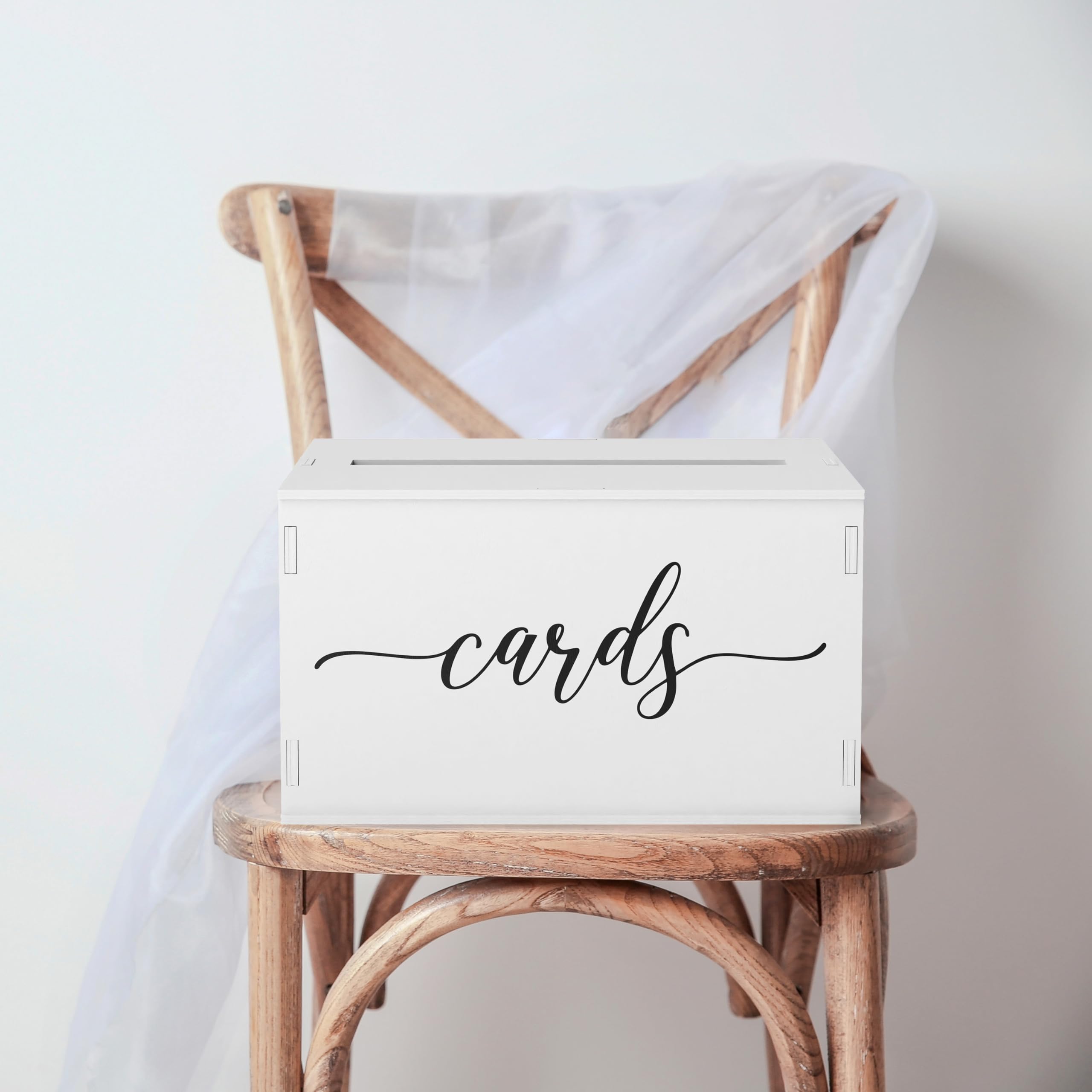 Heather and Willow neutral-tone keepsake box displayed as chic decor.