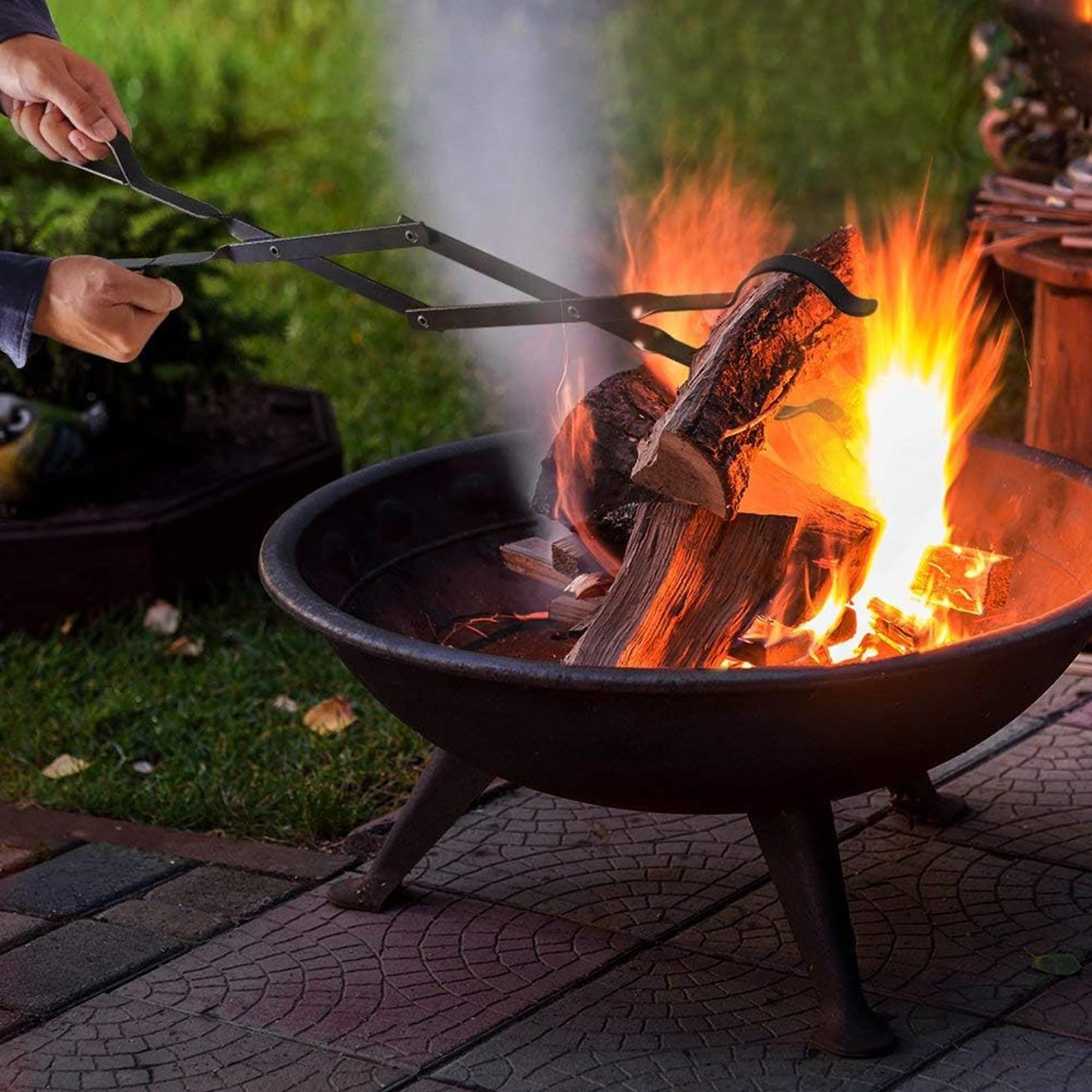 Lifetime warranty and support for Heavy-Duty fireplace tools