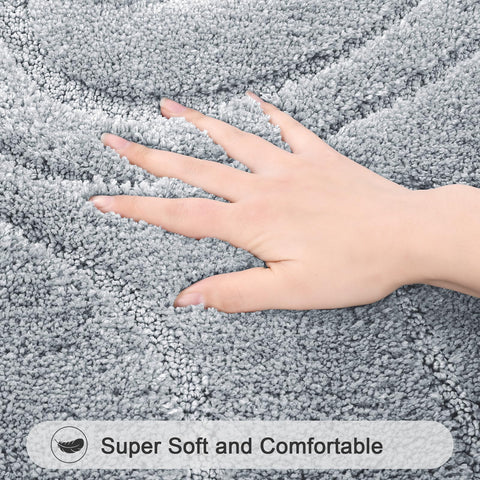 HEBE RUGS bath runner 18x26 offers soft coverage near sinks