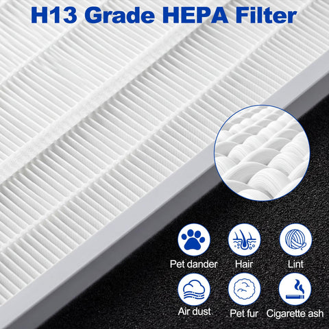 Hechuang filter pack fits NV and AZ Shark models for versatile use.