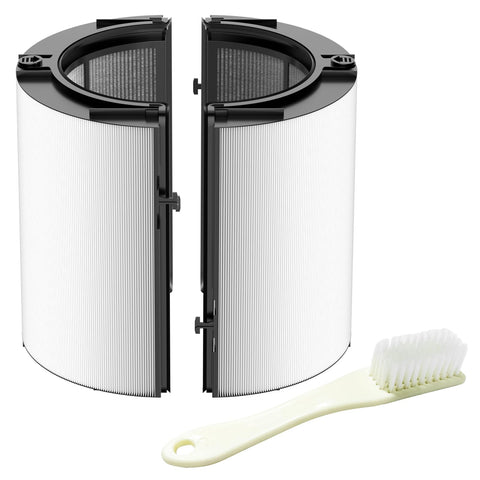 Hechuang 360 Combi Glass HEPA + Carbon filter for Dyson TP10 purifiers enhances filtration.