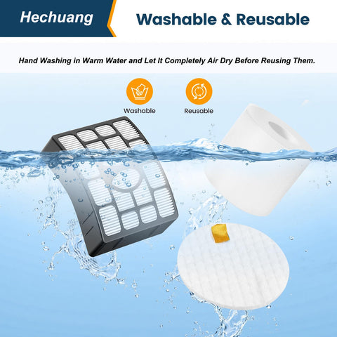 Hechuang FSC-certified paper filters support eco-conscious cleaning.