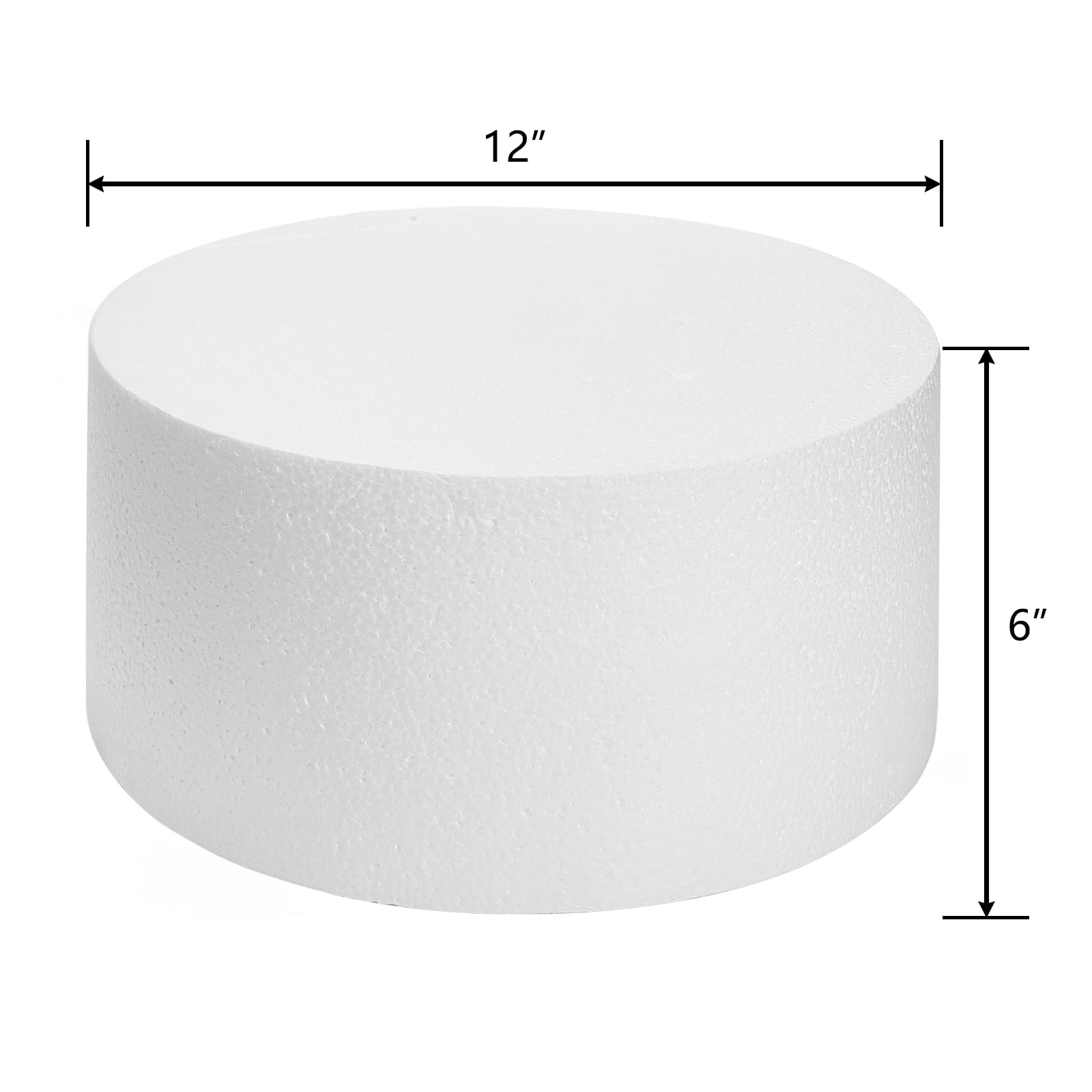 Hedume 12inch diameter 6inch high dummy base for tier testing