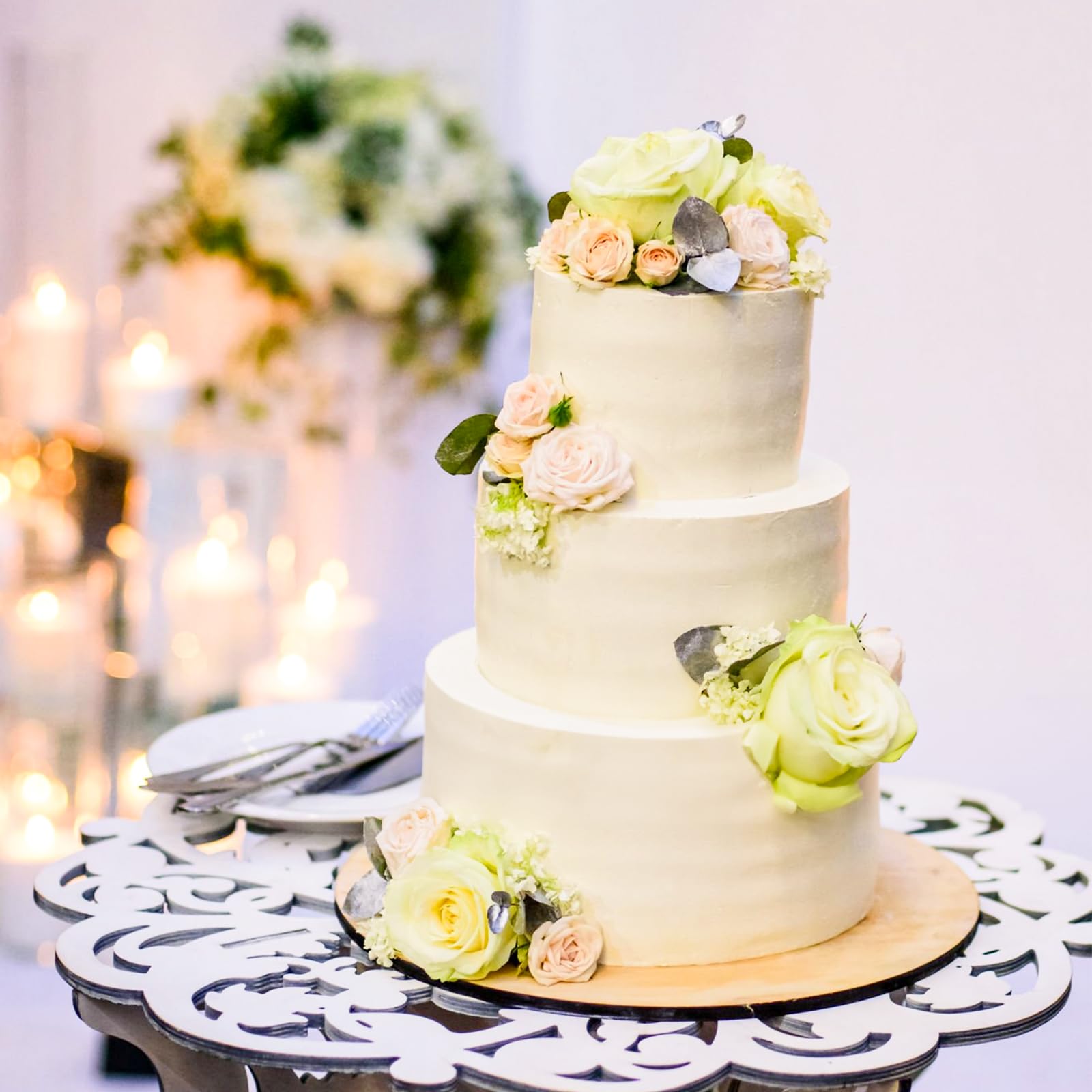 Hedume round dummy aids quick presentation of finished cake ideas