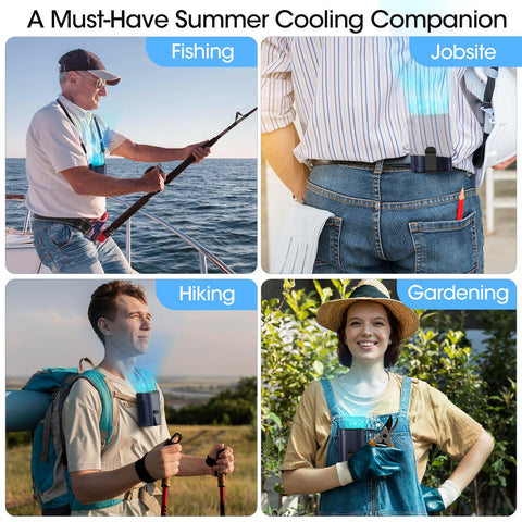 Heelkl lightweight design clips easily to belts or bags