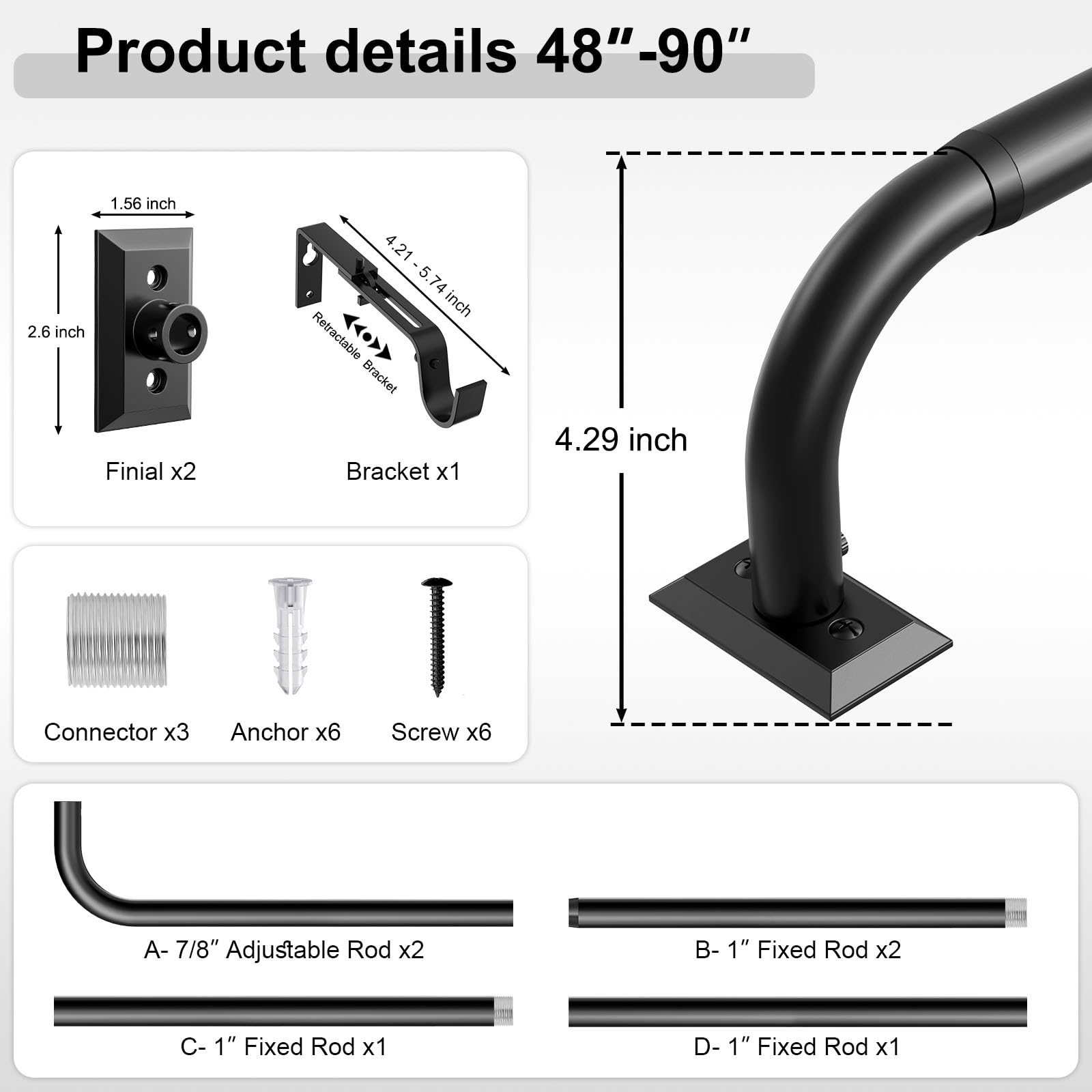 hei! dear heavy-duty rail support provides reliable load handling.