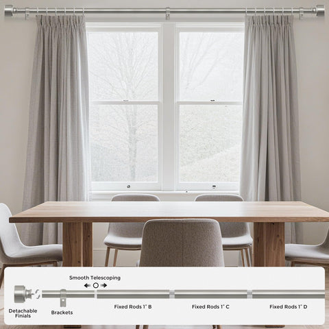 Hei! Dear satin nickel finish complements contemporary interiors.