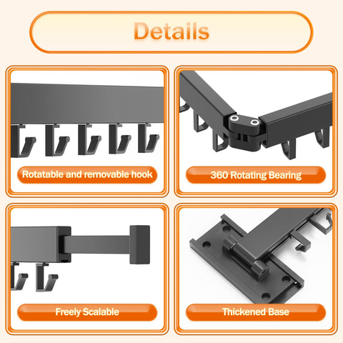 HEILAIYI rack tested to support up to 150 pounds