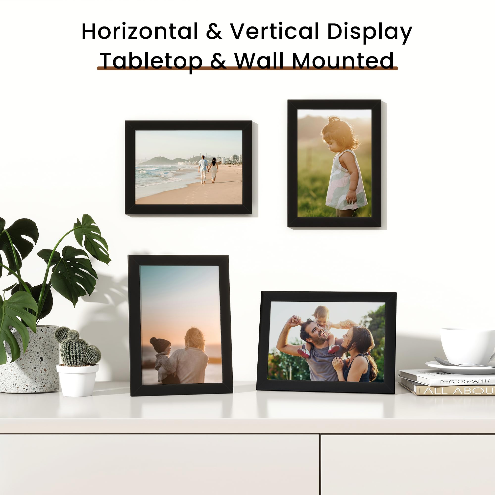 Heimlove 5x7 frame plexiglass close-up highlighting shatter-resistant protection