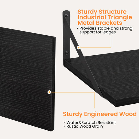 Simple wall mounting with included hardware for sturdy Heimlove installation.