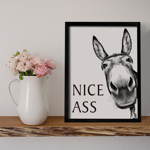 Heiple solid wood frame preserves color and print quality over time.