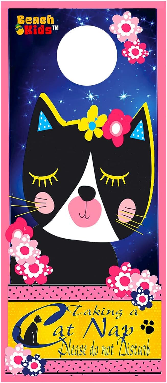 Colorful Hello Kitty tote artwork enhances gift presentation at parties.