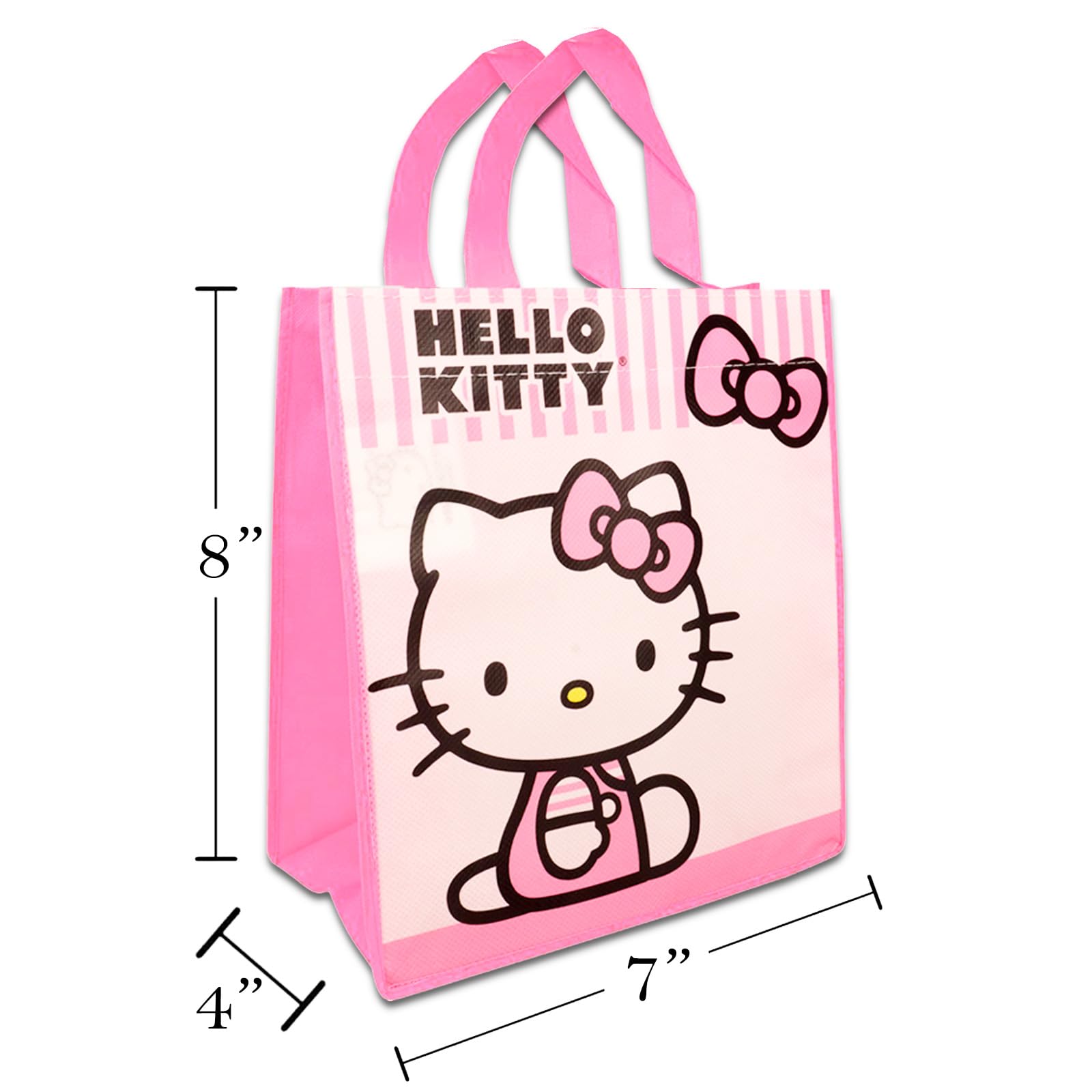 Hello Kitty tattoo sheet for kid-friendly party activities and souvenirs.