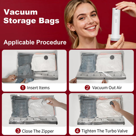 Great gift idea for travelers and organizers planning trips or seasonal storage.